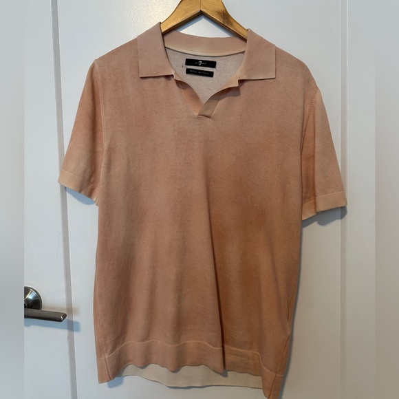Men’s polo 7 for all mankind - Picture 1 of 3